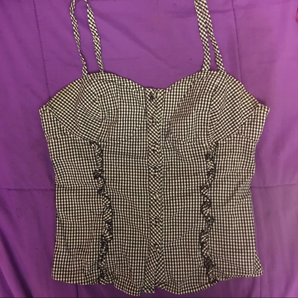 Gingham top